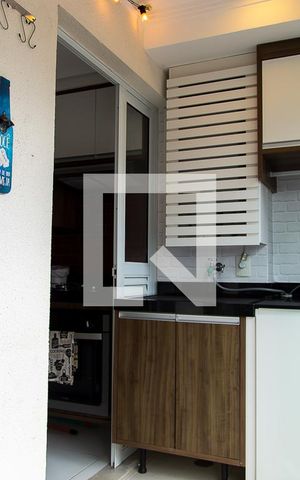 Apartamento à venda com 53m², 2 quartos e 1 vagaVaranda