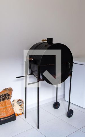 Apartamento à venda com 53m², 2 quartos e 1 vagaChurrasqueira