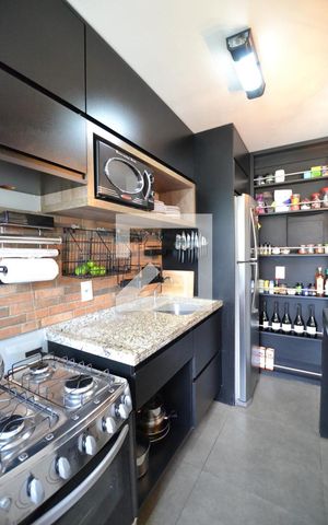 Apartamento à venda com 48m², 2 quartos e 1 vagaCozinha