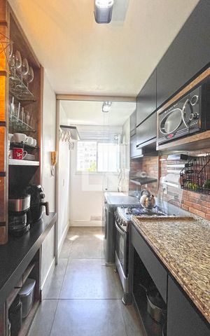 Apartamento à venda com 48m², 2 quartos e 1 vagaCozinha