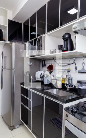 Apartamento à venda com 46m², 2 quartos e 1 vaga Apartamento à venda com 46m², 2 quartos e 1 vagaCozinha