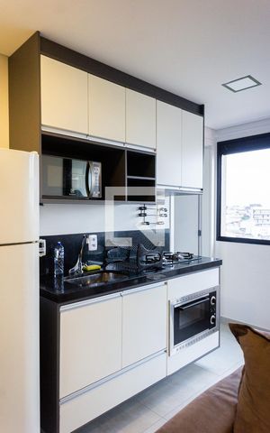 Apartamento para alugar com 30m², 1 quarto e sem vaga Apartamento para alugar com 30m², 1 quarto e sem vagaCozinha