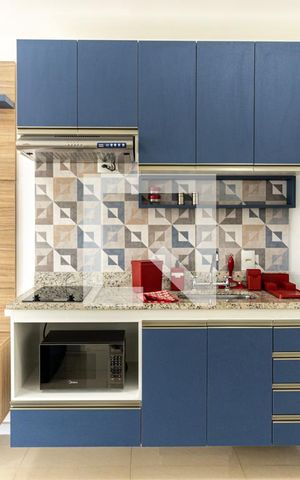 Apartamento à venda com 42m², 1 quarto e 1 vagaCozinha