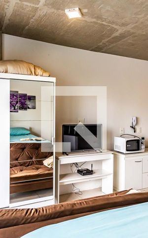 Apartamento para alugar com 28m², 1 quarto e sem vaga Apartamento para alugar com 28m², 1 quarto e sem vagaStudio