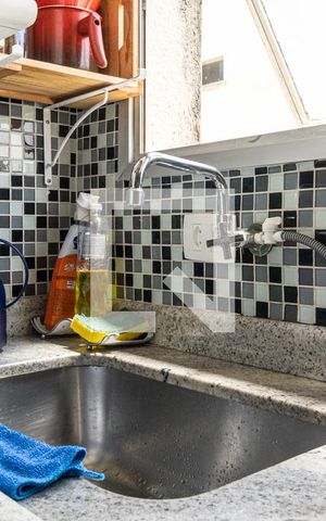 Apartamento à venda com 30m², 1 quarto e 1 vagaCozinha - Torneira