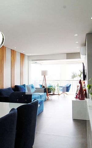 Apartamento à venda com 90m², 3 quartos e 3 vagas Apartamento à venda com 90m², 3 quartos e 3 vagasSala