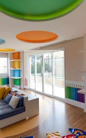 Apartamento para alugar com 75m², 2 quartos e 2 vagasÁrea comum - Brinquedoteca