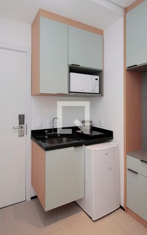 Studio à venda com 21m², 1 quarto e sem vagaCozinha