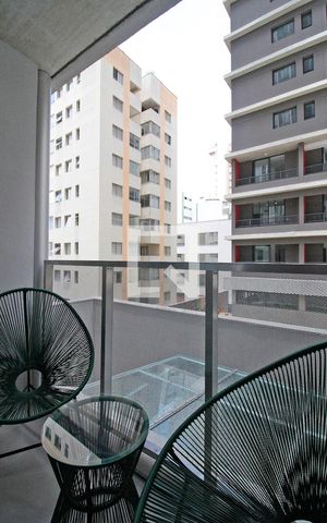 Studio à venda com 21m², 1 quarto e sem vagaVaranda