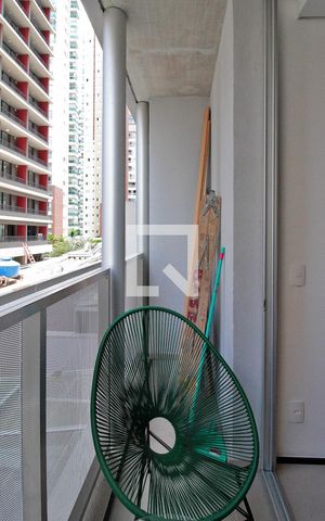 Studio à venda com 21m², 1 quarto e sem vagaVaranda