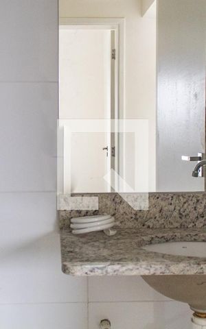 Apartamento para alugar com 52m², 2 quartos e 1 vaga Apartamento para alugar com 52m², 2 quartos e 1 vagaBanheiro