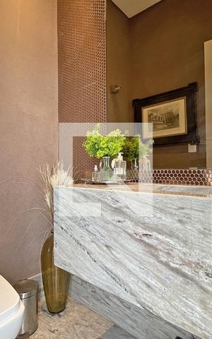 Casa à venda com 600m², 4 quartos e 4 vagas Casa à venda com 600m², 4 quartos e 4 vagasLavabo do Espaço Gourmet
