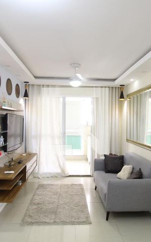 Apartamento à venda com 77m², 3 quartos e 1 vagaSala