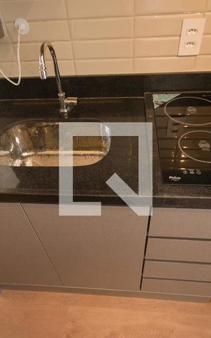 Studio para alugar com 27m², 1 quarto e sem vaga Studio para alugar com 27m², 1 quarto e sem vagaCozinha