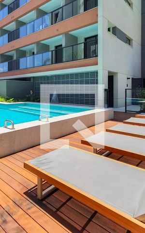 Studio à venda com 34m², 1 quarto e sem vaga