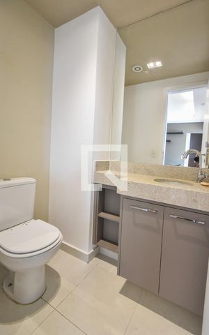 Apartamento para alugar com 53m², 1 quarto e 1 vagaLavabo