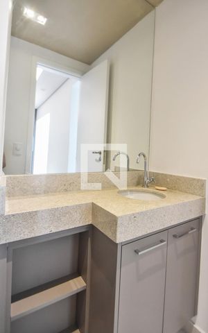 Apartamento para alugar com 53m², 1 quarto e 1 vagaLavabo