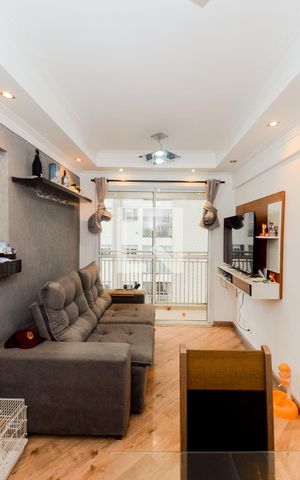 Apartamento para alugar com 47m², 2 quartos e 1 vagaSala