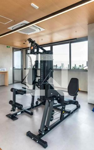 Studio à venda com 26m², 1 quarto e sem vaga Studio à venda com 26m², 1 quarto e sem vagaAcademia