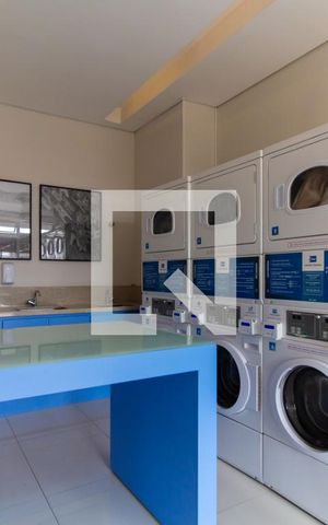 Apartamento para alugar com 35m², 0 quarto e 1 vaga Apartamento para alugar com 35m², 0 quarto e 1 vagaLavanderia