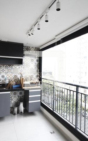 Apartamento à venda com 59m², 2 quartos e 1 vagaVaranda