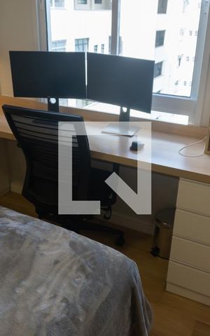 Apartamento à venda com 33m², 1 quarto e sem vagaQuarto