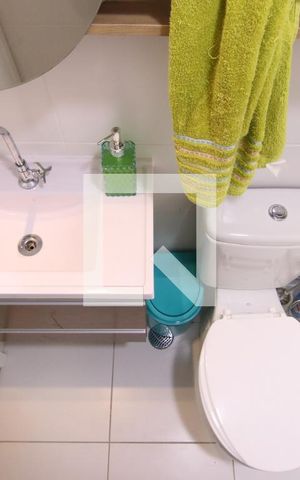 Apartamento para alugar com 41m², 2 quartos e sem vagaBanheiro