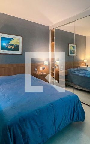 Apartamento para alugar com 60m², 1 quarto e 2 vagasSuíte