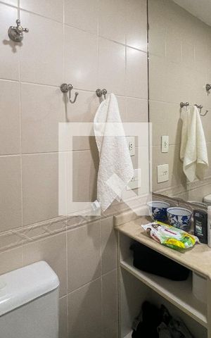Apartamento para alugar com 60m², 1 quarto e 2 vagasBanheiro da Suíte