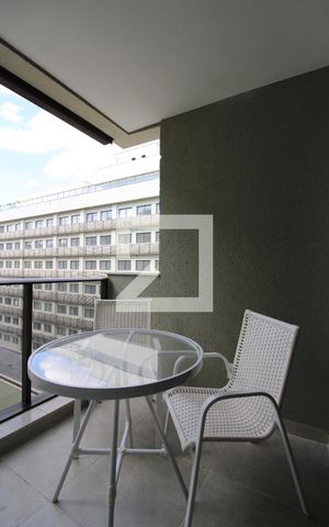 Apartamento à venda com 40m², 1 quarto e 1 vagaVaranda
