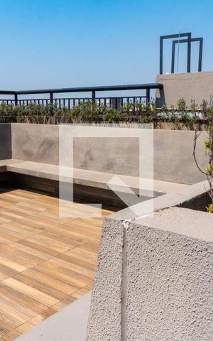 Studio à venda com 28m², 1 quarto e sem vagaTerraço