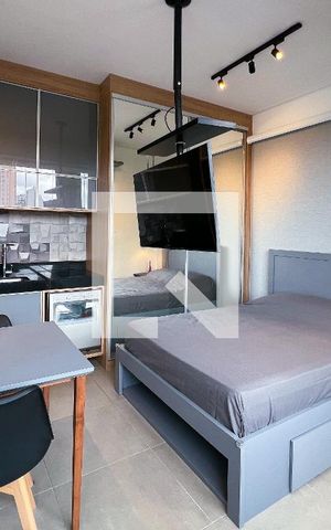 Apartamento para alugar com 25m², 1 quarto e sem vagaStudio