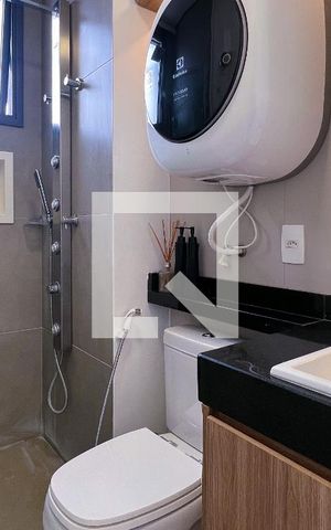 Apartamento para alugar com 25m², 1 quarto e sem vagaBanheiro
