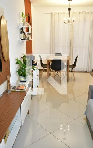 Casa de condomínio para alugar com 81m², 2 quartos e 1 vagaSala