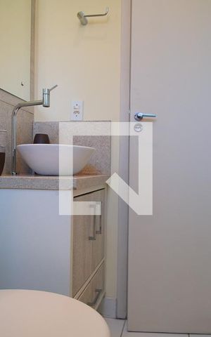 Apartamento à venda com 45m², 2 quartos e 1 vagaBanheiro 