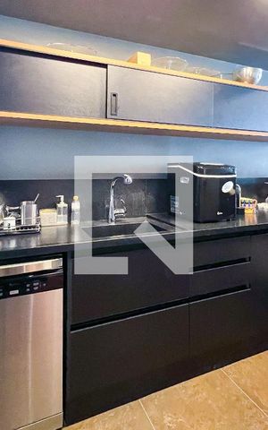 Apartamento à venda com 136m², 1 quarto e 1 vagaCozinha 