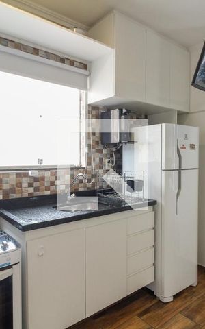 Studio à venda com 27m², 1 quarto e sem vaga Studio à venda com 27m², 1 quarto e sem vagaCozinha