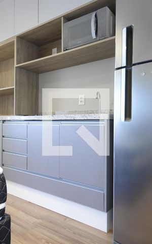 Studio à venda com 23m², 1 quarto e sem vagaCozinha