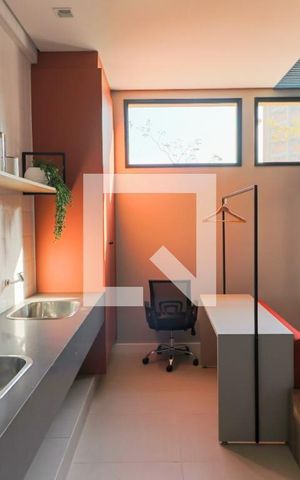 Apartamento para alugar com 32m², 1 quarto e sem vaga Apartamento para alugar com 32m², 1 quarto e sem vagaÁrea comum - Lavanderia