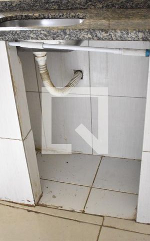 Casa para alugar com 48m², 1 quarto e sem vagaDetalhe da cozinha