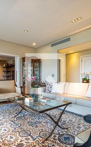 Apartamento à venda com 264m², 4 quartos e 5 vagas Apartamento à venda com 264m², 4 quartos e 5 vagasSala