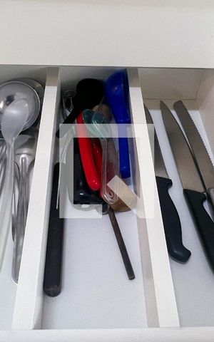 Apartamento à venda com 53m², 1 quarto e 1 vagaCozinha