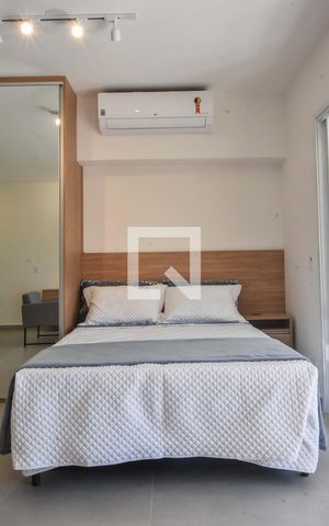Apartamento à venda com 43m², 1 quarto e 1 vagaDormitório 