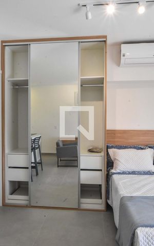 Apartamento à venda com 43m², 1 quarto e 1 vagaDormitório 