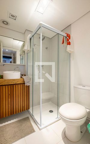 Apartamento à venda com 57m², 1 quarto e 1 vaga Apartamento à venda com 57m², 1 quarto e 1 vagaSuíte - Banheiro
