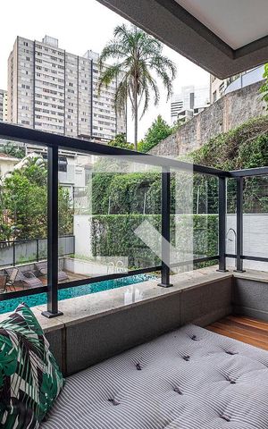Apartamento à venda com 57m², 1 quarto e 1 vaga Apartamento à venda com 57m², 1 quarto e 1 vagaSala/Cozinha - Varanda
