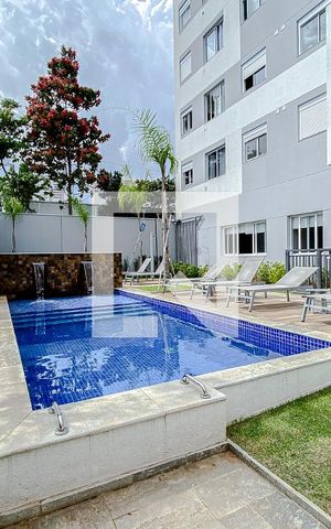 Apartamento para alugar com 24m², 1 quarto e sem vagaÁrea comum - Piscina