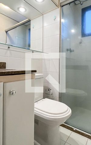 Apartamento à venda com 60m², 2 quartos e 2 vagasBanheiro do Quarto 2