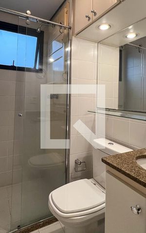 Apartamento à venda com 60m², 2 quartos e 2 vagasBanheiro Social