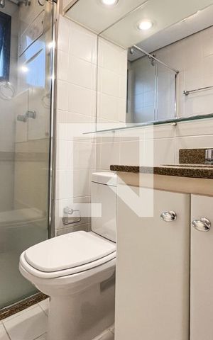 Apartamento à venda com 60m², 2 quartos e 2 vagasBanheiro Social